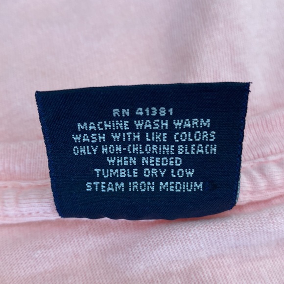 Polo by Ralph Lauren Pink Ling Sleeved T-Shirt - Picture 6 of 6